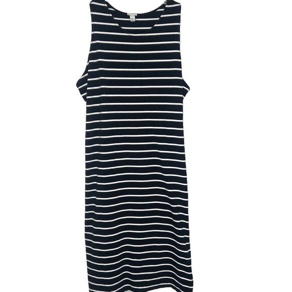 A New Day Women’s Striped Tank Dress Size XXL - Picture 1 of 11